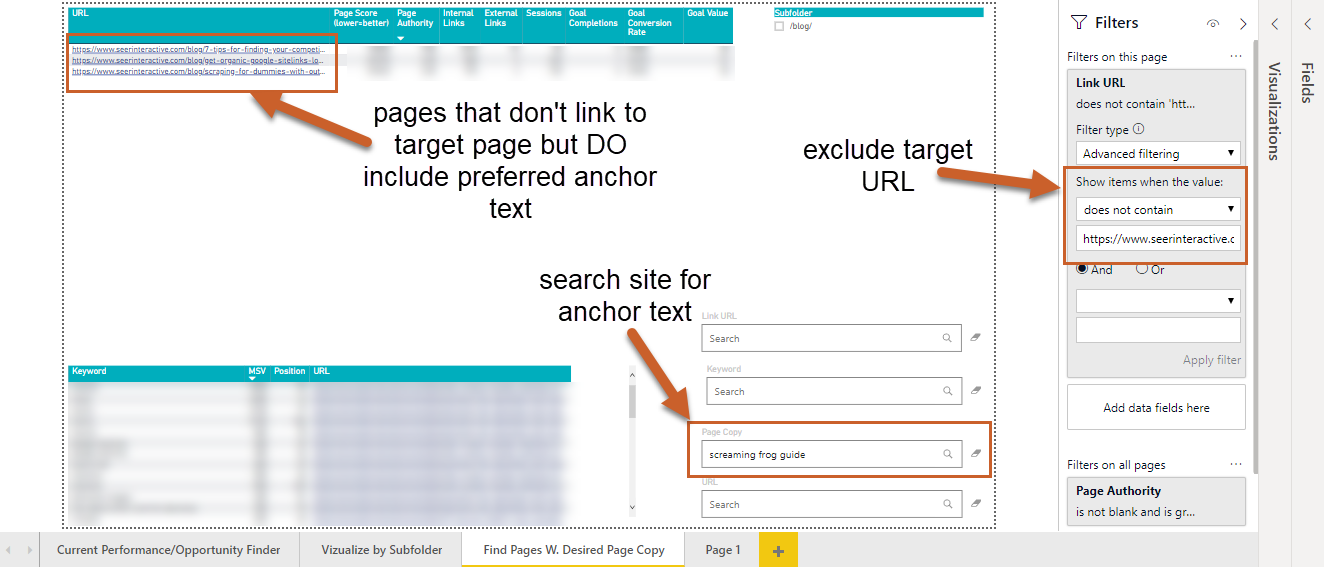 how to find internal linking opportunities